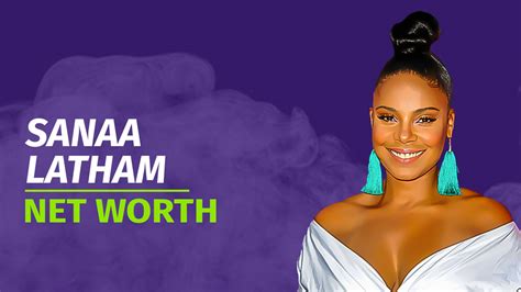 net worth sanaa lathan|sanala lathan net worth.